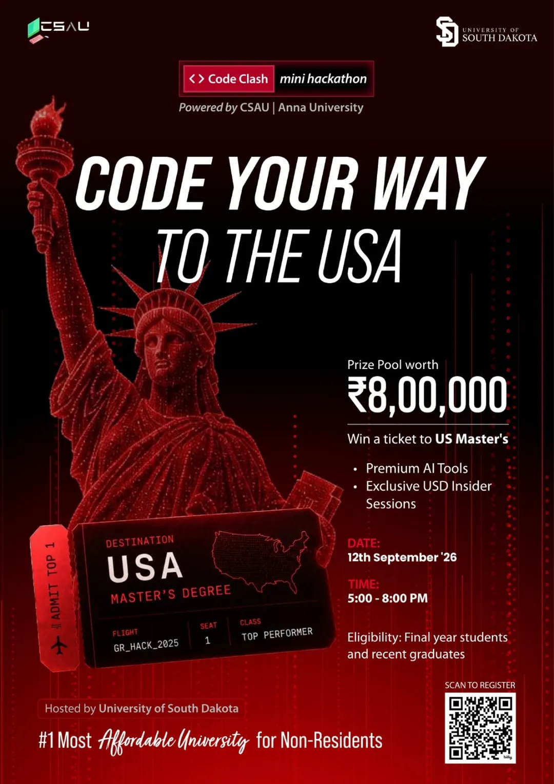 Poster for CodeClash Hackathon