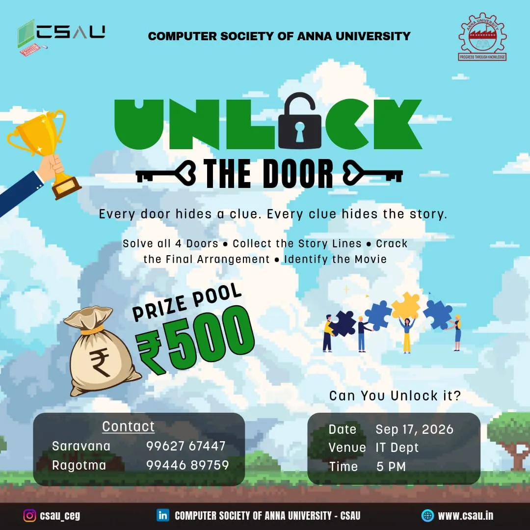 Poster for Unlock The Door